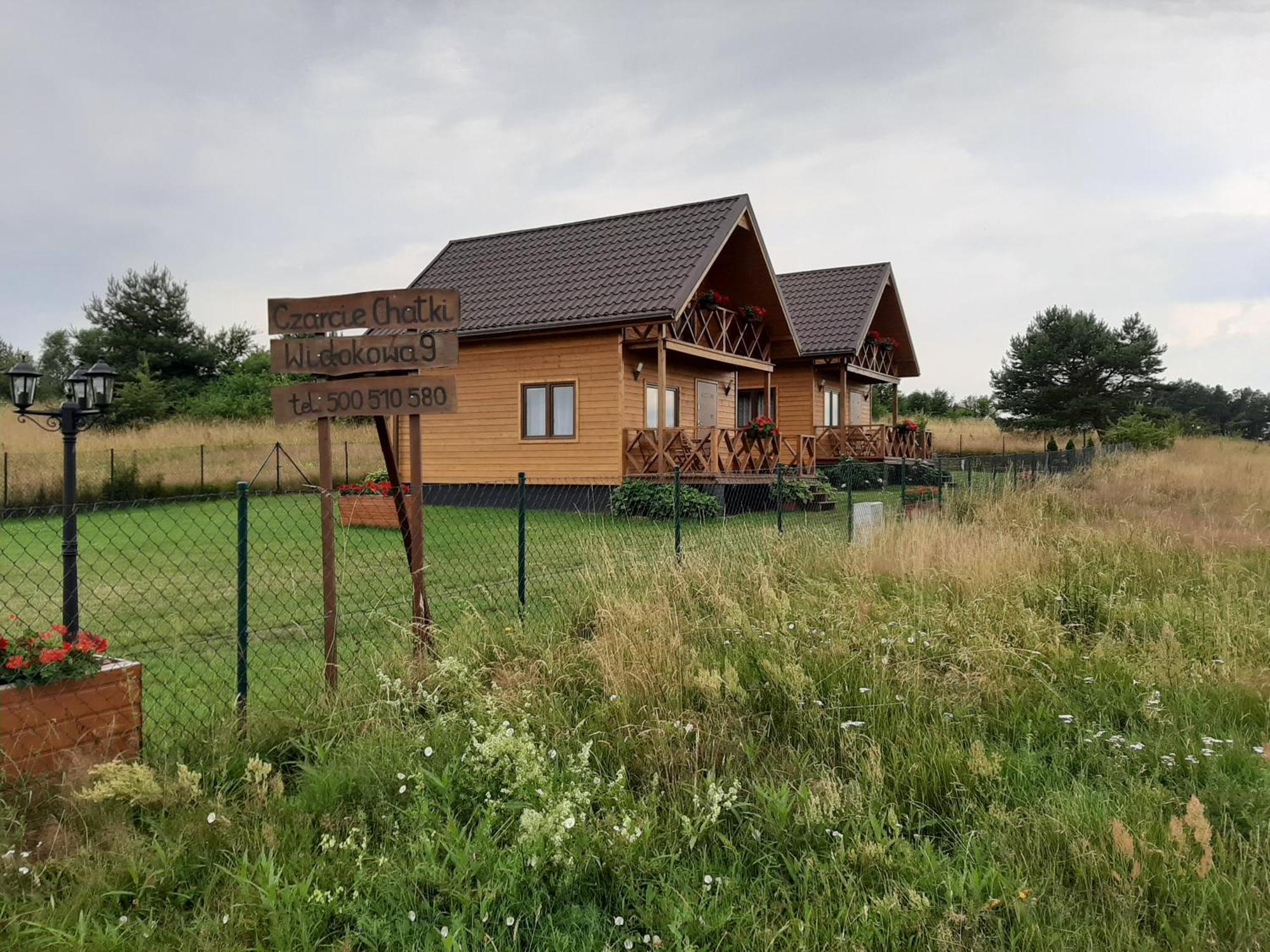 Czarcie Chatki Gardna Wielka Exterior photo